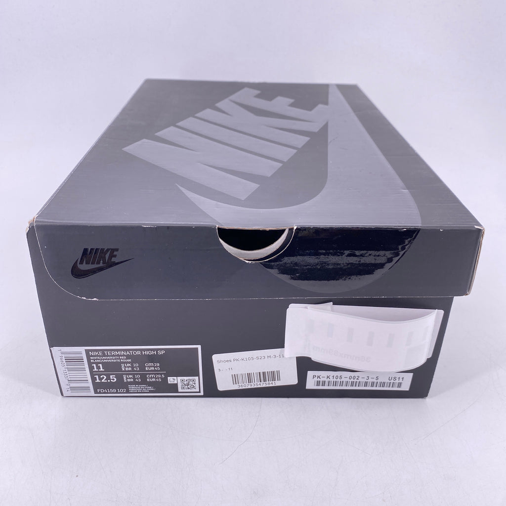 Nike Terminator High "Cdg Red" 2023 Used Size 11