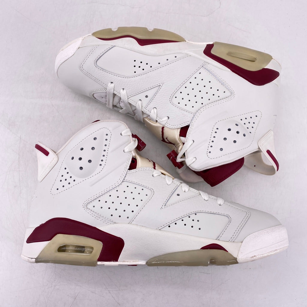 Air Jordan 6 Retro "Maroon" 2015 New Size 9.5