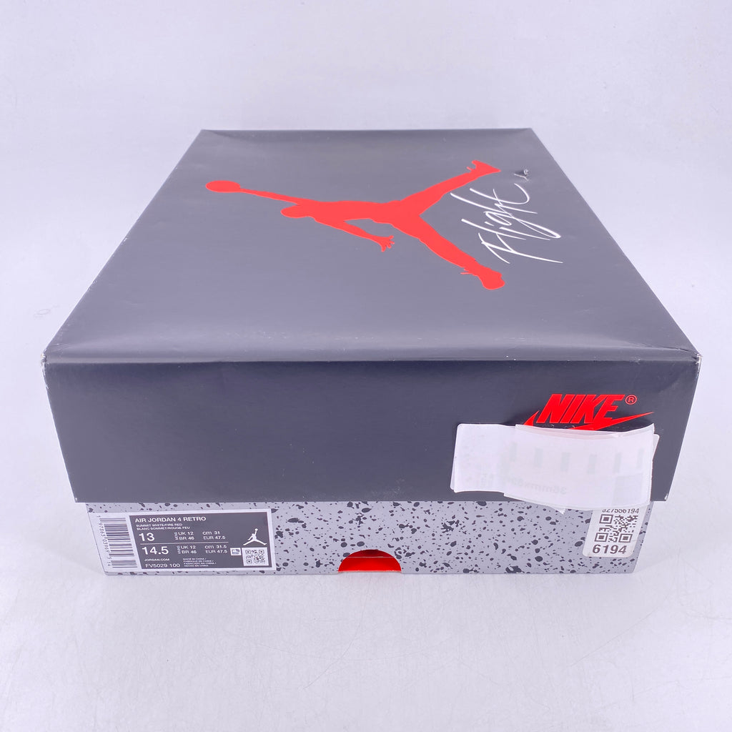 Air Jordan 4 Retro "White Cement" 2025 Used Size 13