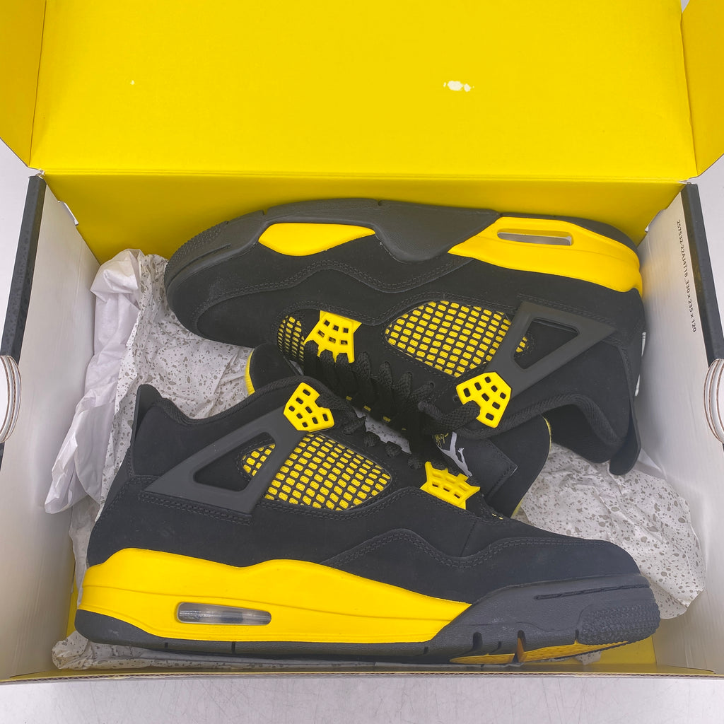 Air Jordan 4 Retro "Thunder" 2023 New Size 7.5