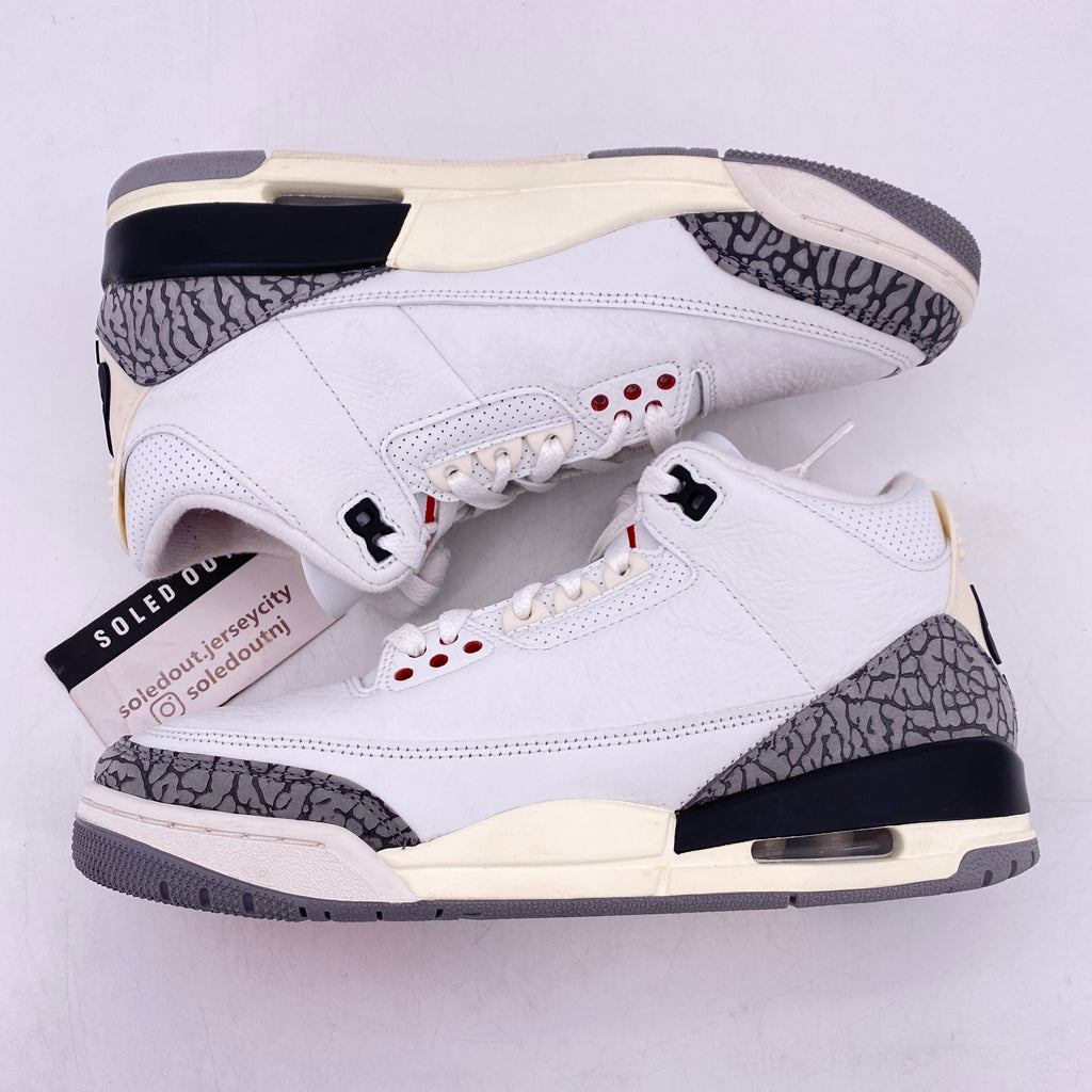Air Jordan 3 Retro "White Cement Reimagined" 2023 Used Size 8