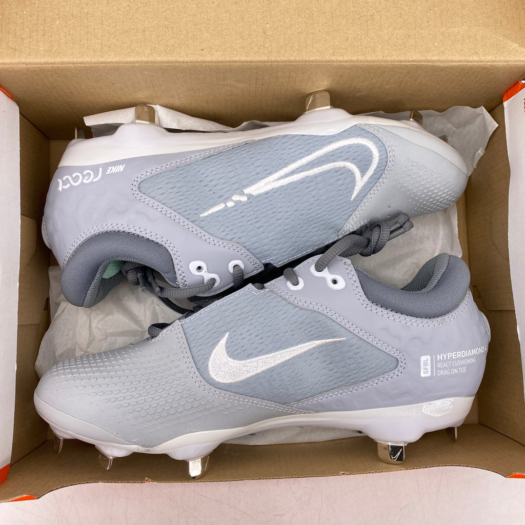 Nike (W) Hypediamond 4 Elite "Wold Grey White" 2023 New Size 7.5W