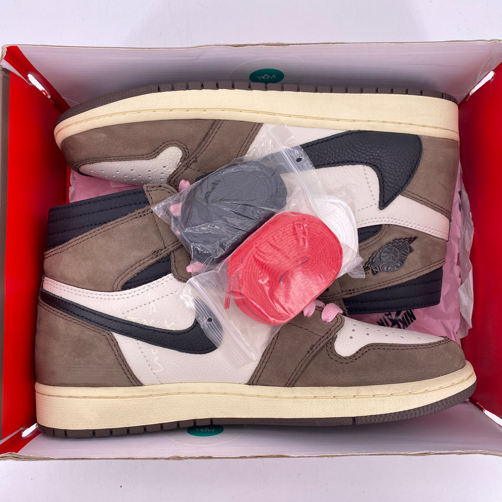 Air Jordan 1 Retro High OG "Travis Scott Mocha" 2019 New Size 8.5
