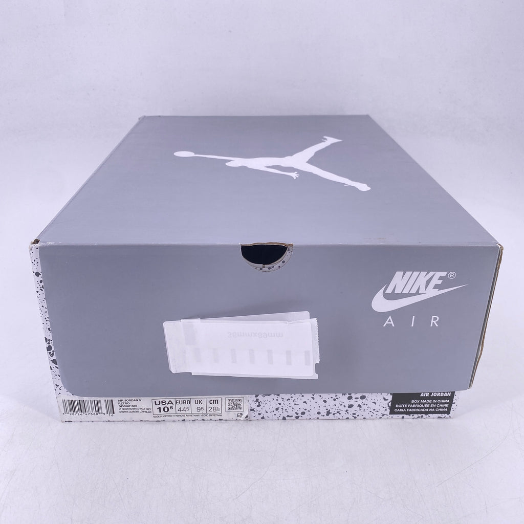 Air Jordan 5 Retro "WOLF GREY" 2026 New Size 10.5