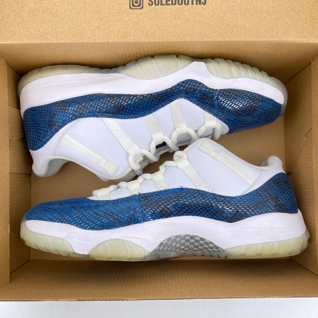 Air Jordan 11 Retro Low "Snake Navy" 2019 Used Size 10