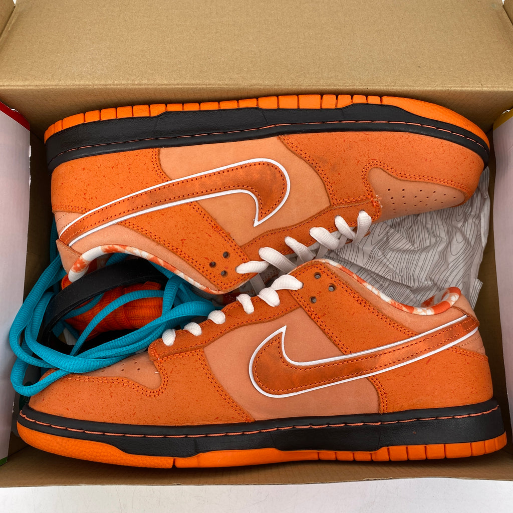 Nike SB Dunk Low "Orange Lobster" 2022 Used Size 10.5