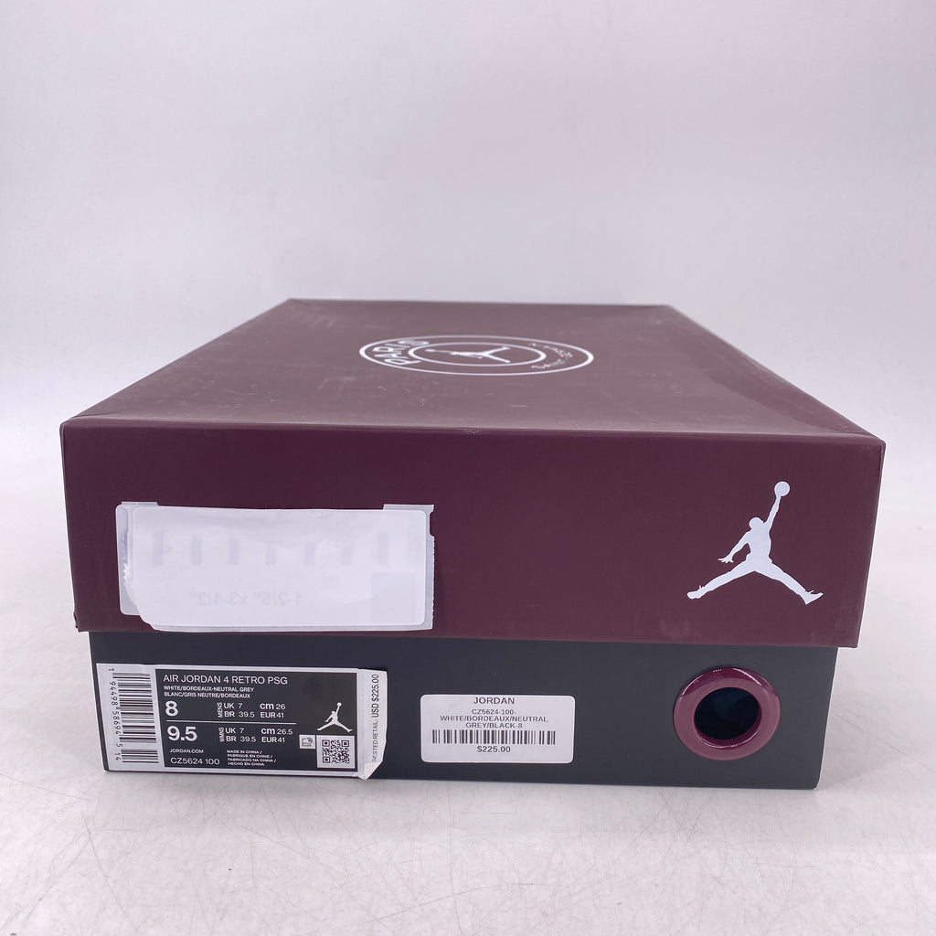 Air Jordan 4 Retro "Psg" 2020 New Size 8