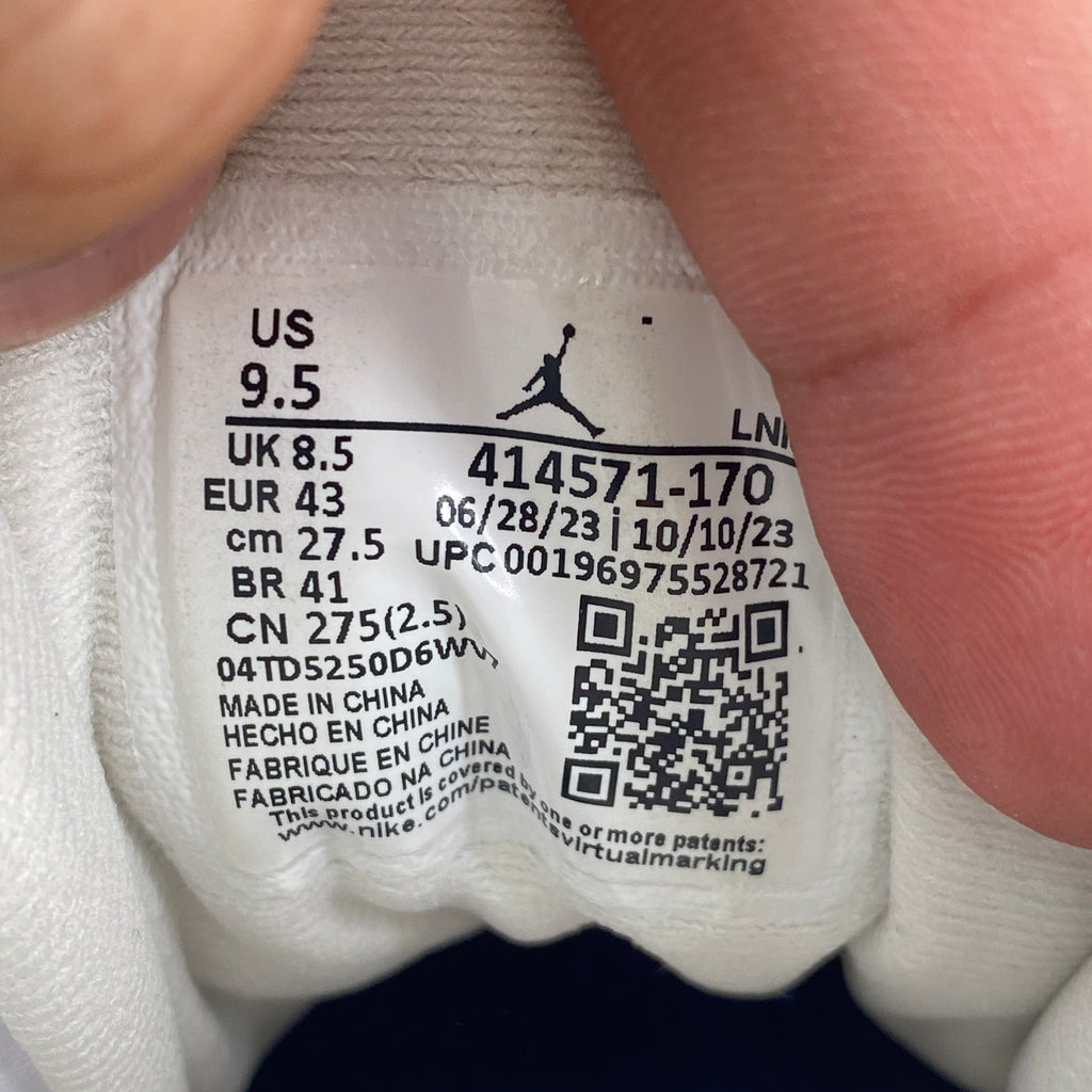 Air Jordan 13 Retro "Blue Grey" 2024 Used Size 9.5