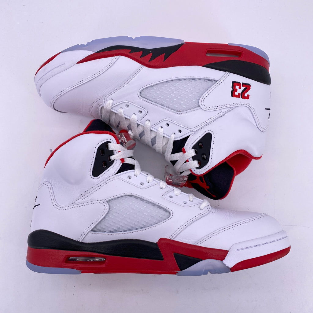 Air Jordan 5 Retro "Fire Red Black Tongue" 2025 Used Size 9.5
