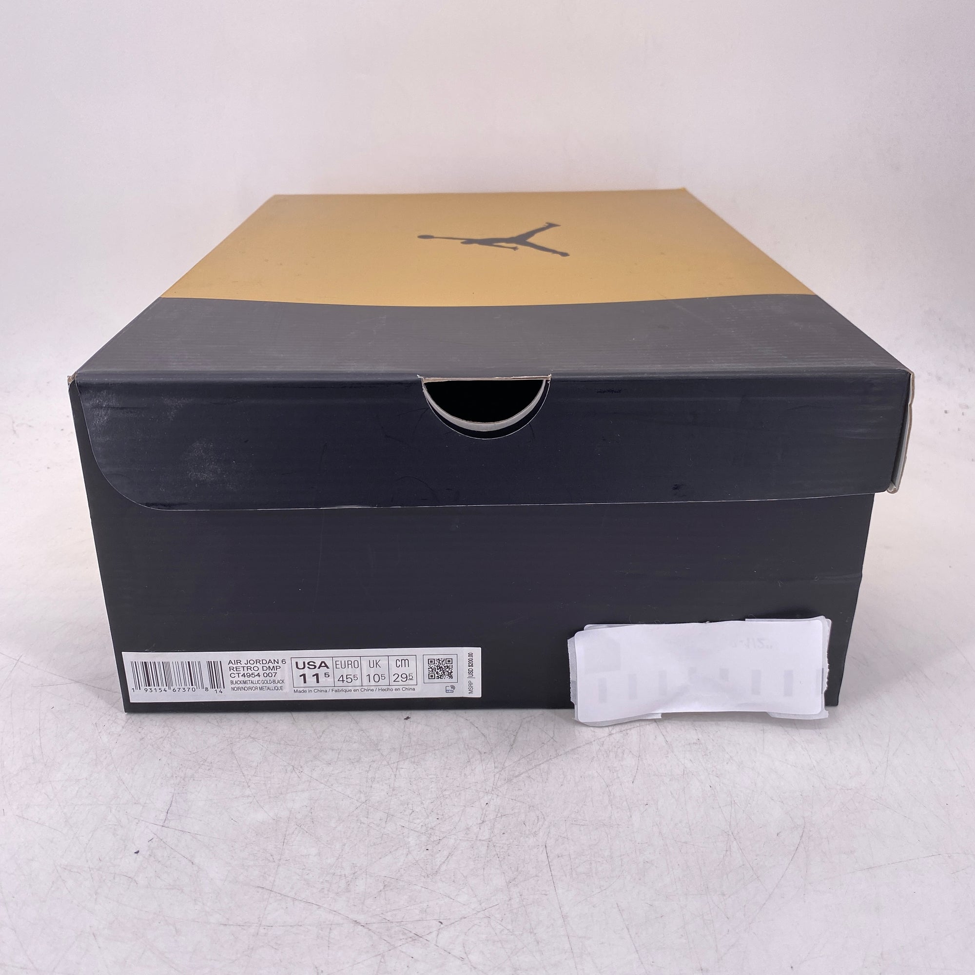 Air Jordan 6 Retro &quot;Dmp&quot; 2020 New Size 11.5