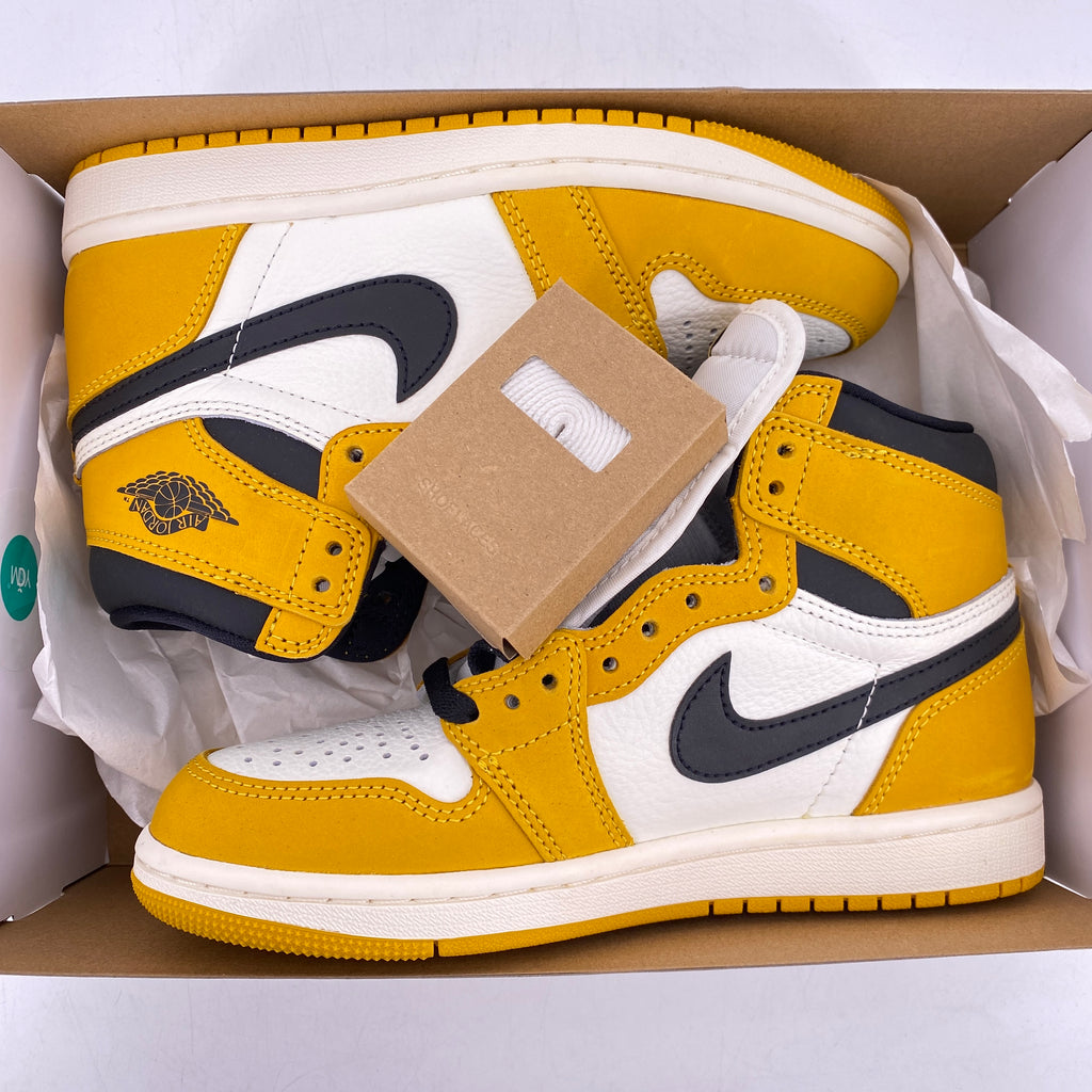 Air Jordan 1 Retro High OG "Yellow Ochre" 2024 New Size 4