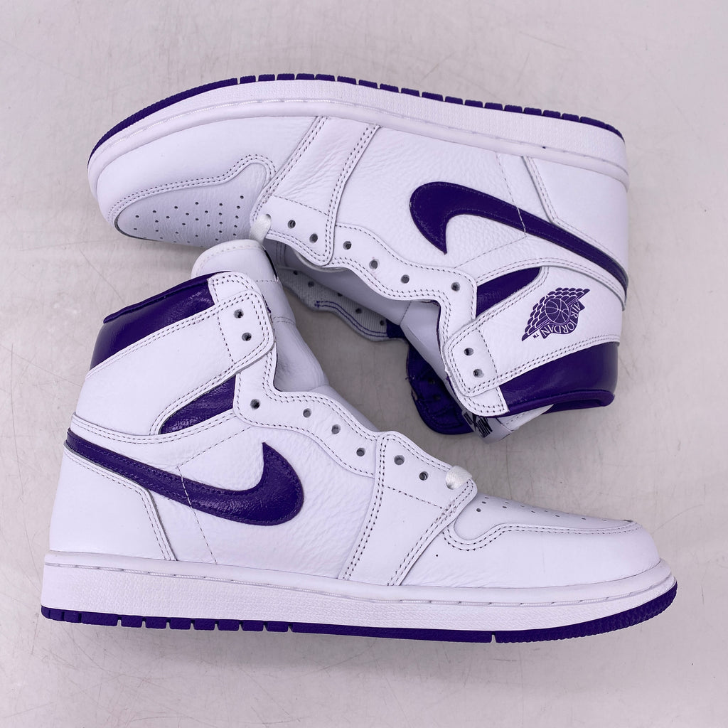 Air Jordan (W) 1 High "Court Purple" 2021 New Size 9.5W