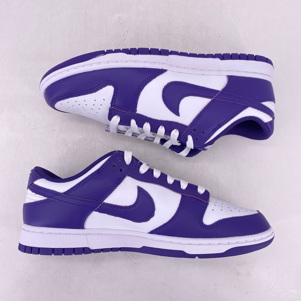 Nike Dunk Low Retro "Court Purple" 2022 New Size 10.5