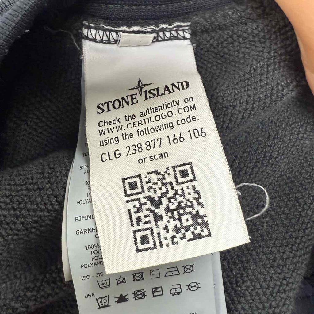 Stone Island Sweatpants "PATCH" Navy Used Size L