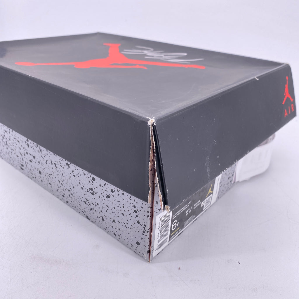 Air Jordan (GS) 4 Retro "Military Black" 2022 New Size 6Y