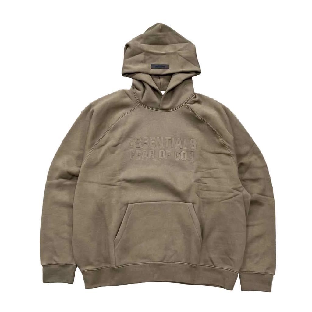 Fear of God Hoodie "ESSENTIALS" Wood New Size XL