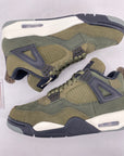 Air Jordan 4 Retro "Medium Olive" 2023 New Size 8