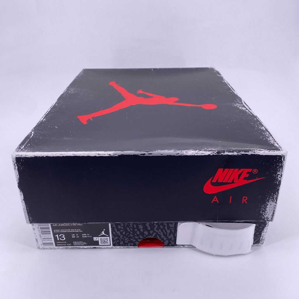 Air Jordan 3 Retro "White Cement Reimagined" 2023 New Size 13