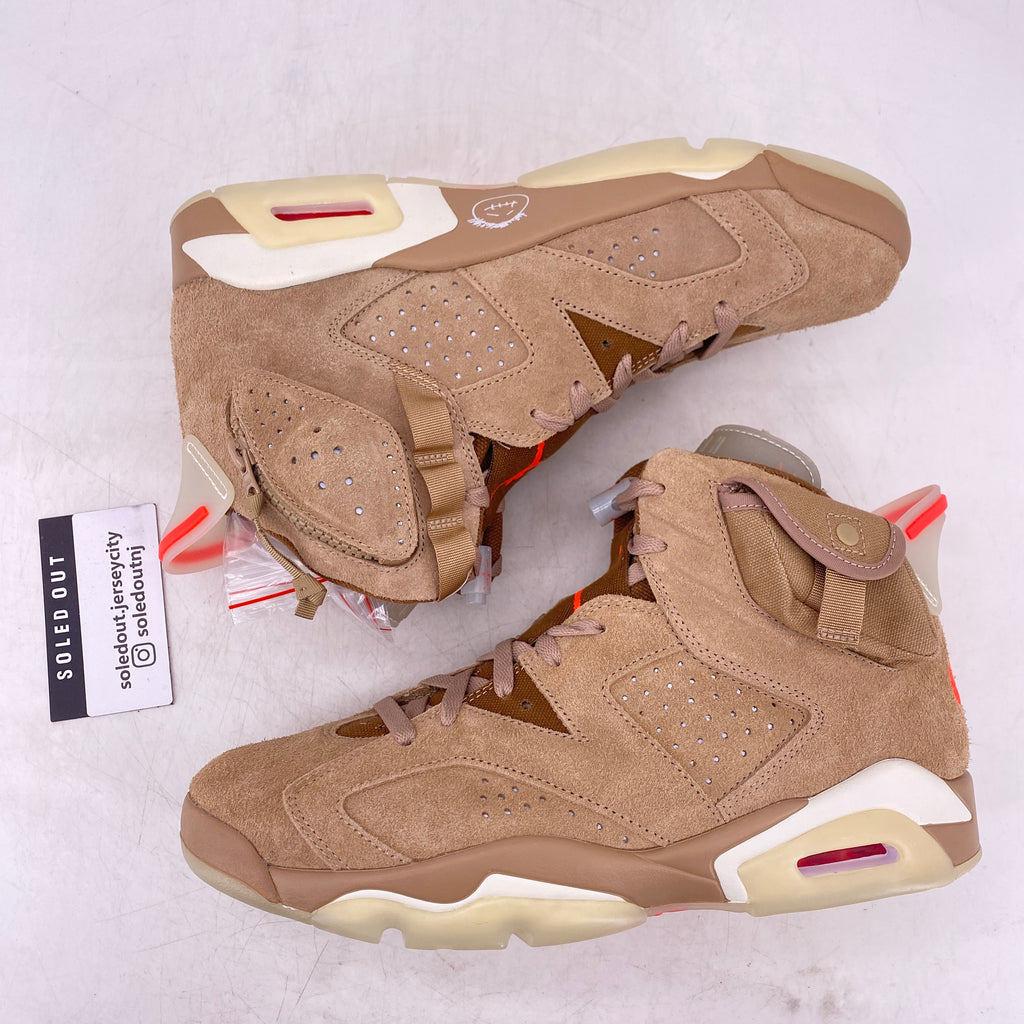 Air Jordan 6 Retro "British Khaki" 2021 New Size 10.5