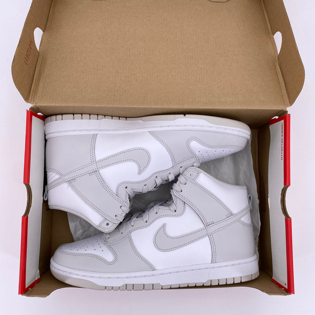 Nike Dunk High Retro "Vast Grey" 2021 New Size 9.5