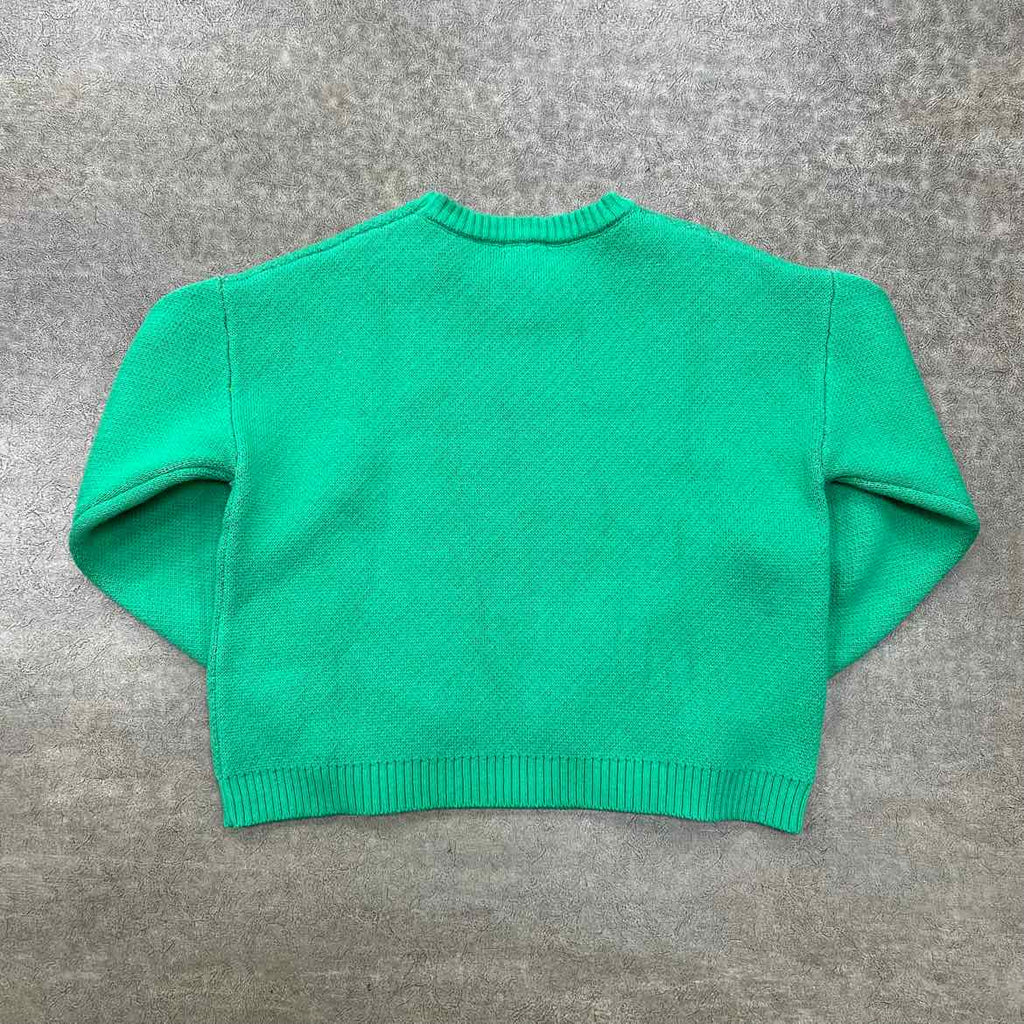 Vale Knit Crewneck "MASCOT" Green Used Size L