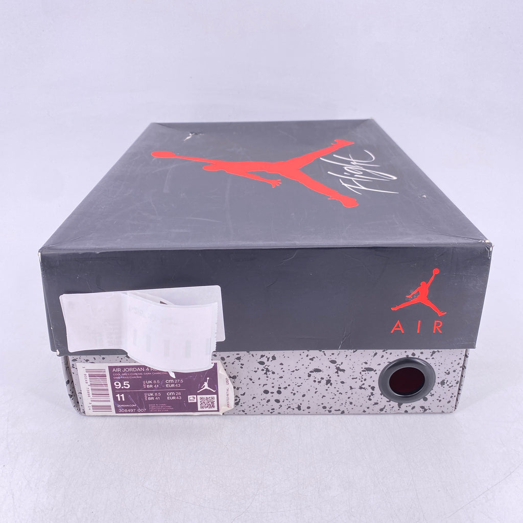 Air Jordan 4 Retro "Cool Grey" 2019 Used Size 9.5
