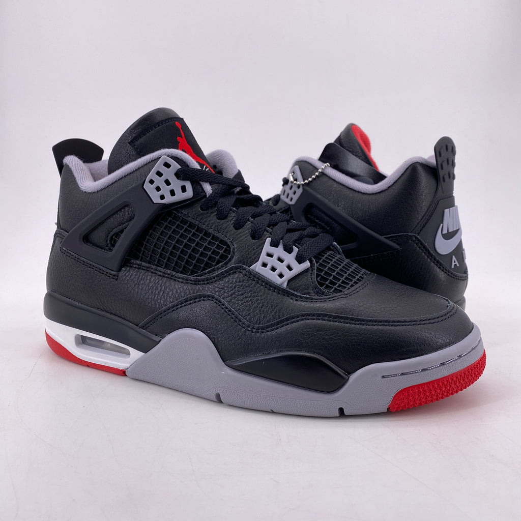 Air Jordan 4 Retro "Bred Reimagined" 2024 New Size 9