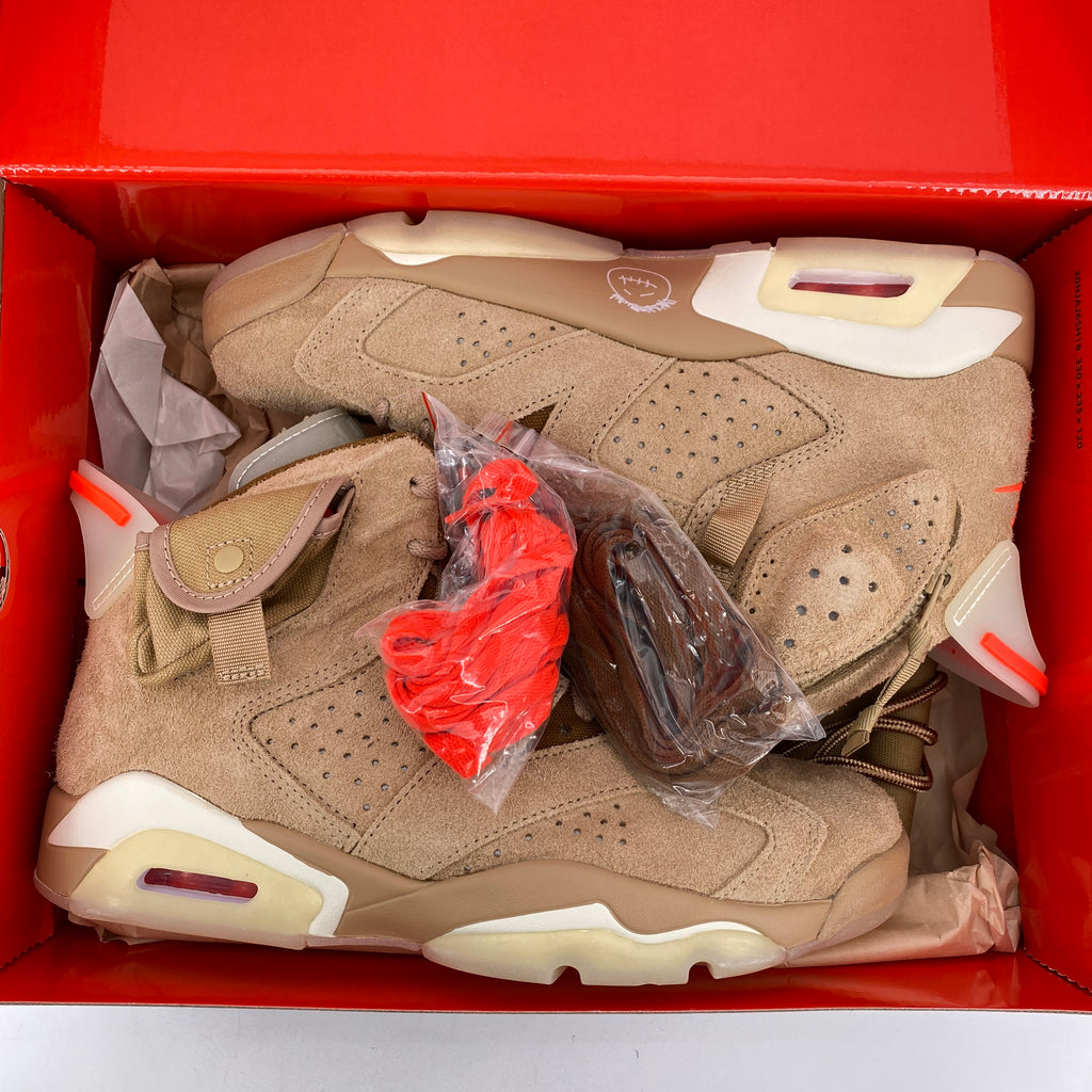 Air Jordan 6 Retro "British Khaki" 2021 New Size 7.5
