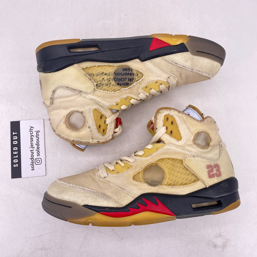 Air Jordan 5 Retro "Ow Sail" 2020 Used Size 7