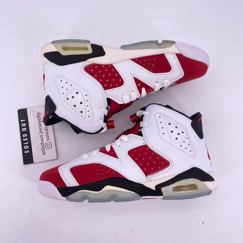 Air Jordan (GS) 6 Retro "Carmine" 2021 New Size 4Y
