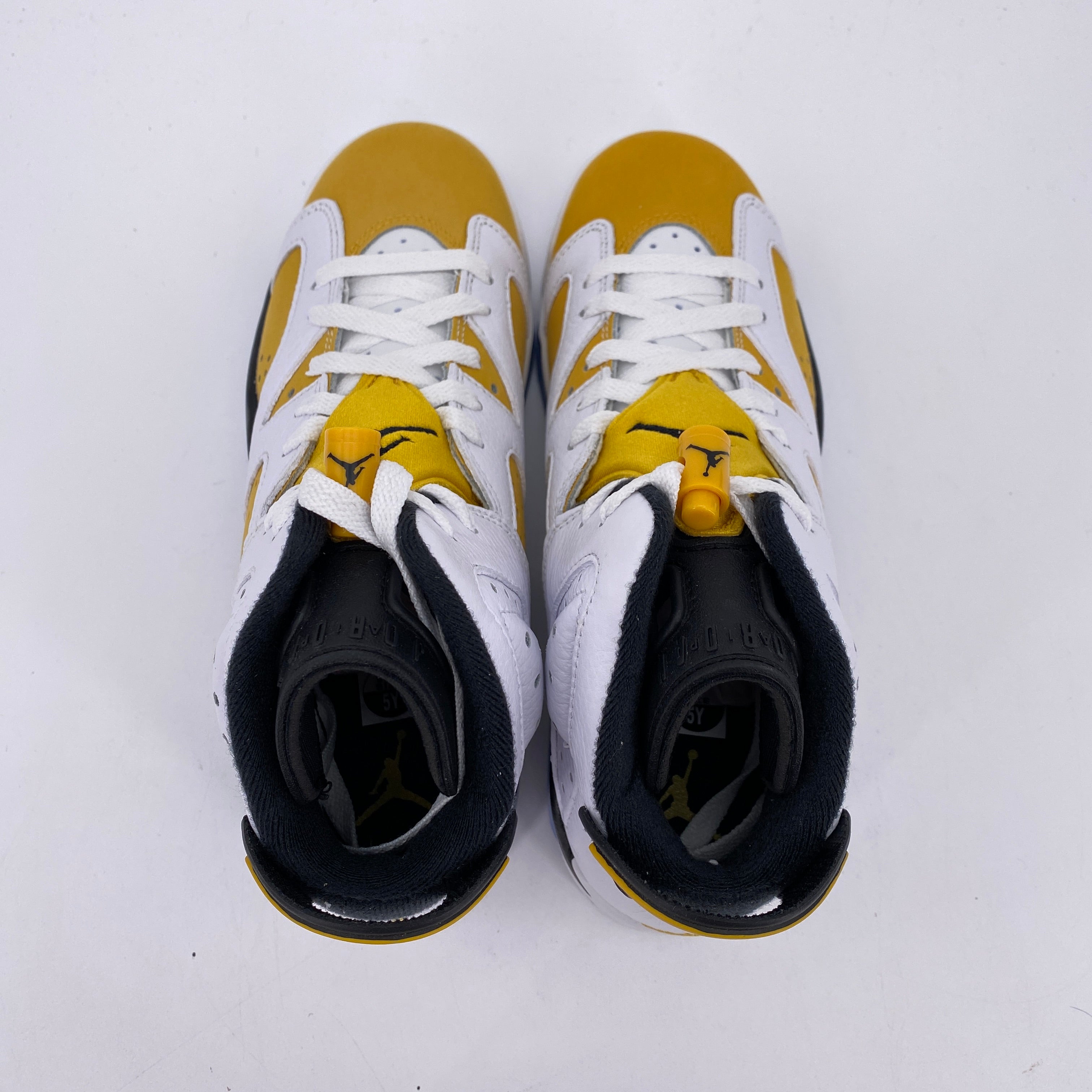 Air Jordan (GS) 6 Retro &quot;Yellow Ochre&quot; 2024 New Size 5Y