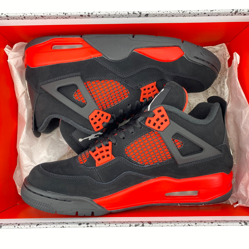 Air Jordan 4 Retro "Red Thunder" 2022 New Size 7.5