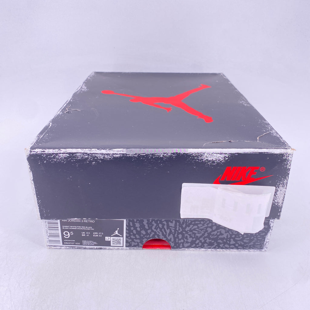 Air Jordan 3 Retro "White Cement Reimagined" 2023 New Size 9.5