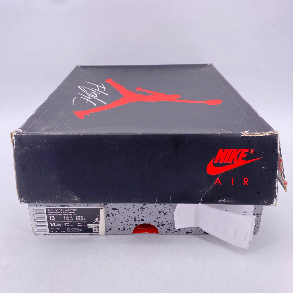 Air Jordan 4 Retro "Fire Red" 2020 Used Size 13