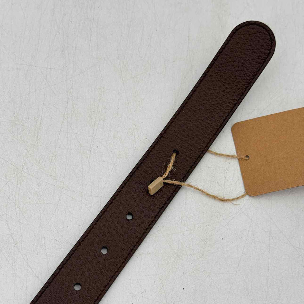 Gucci Belt "GG MONOGRAM" New Brown Size 32 (W)