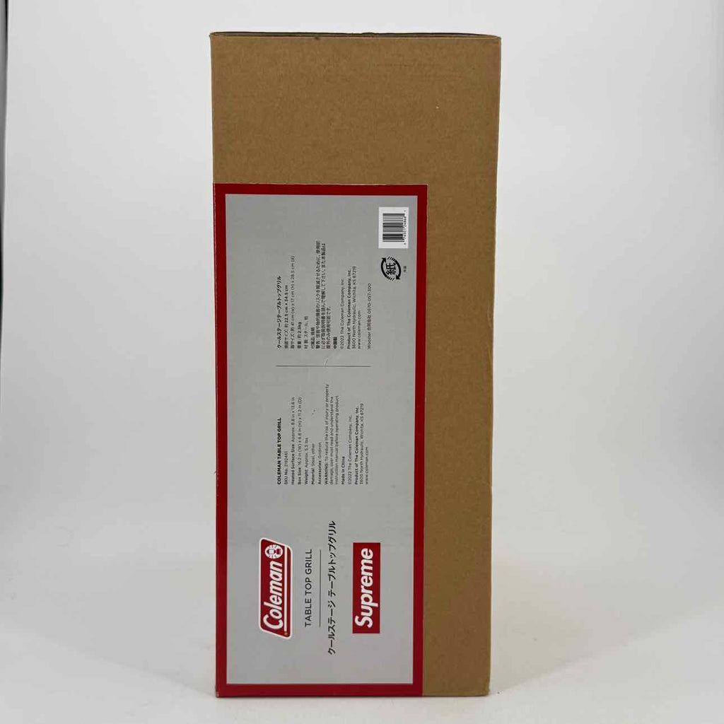 Supreme Coleman "TABLE TOP GRILL" New Red