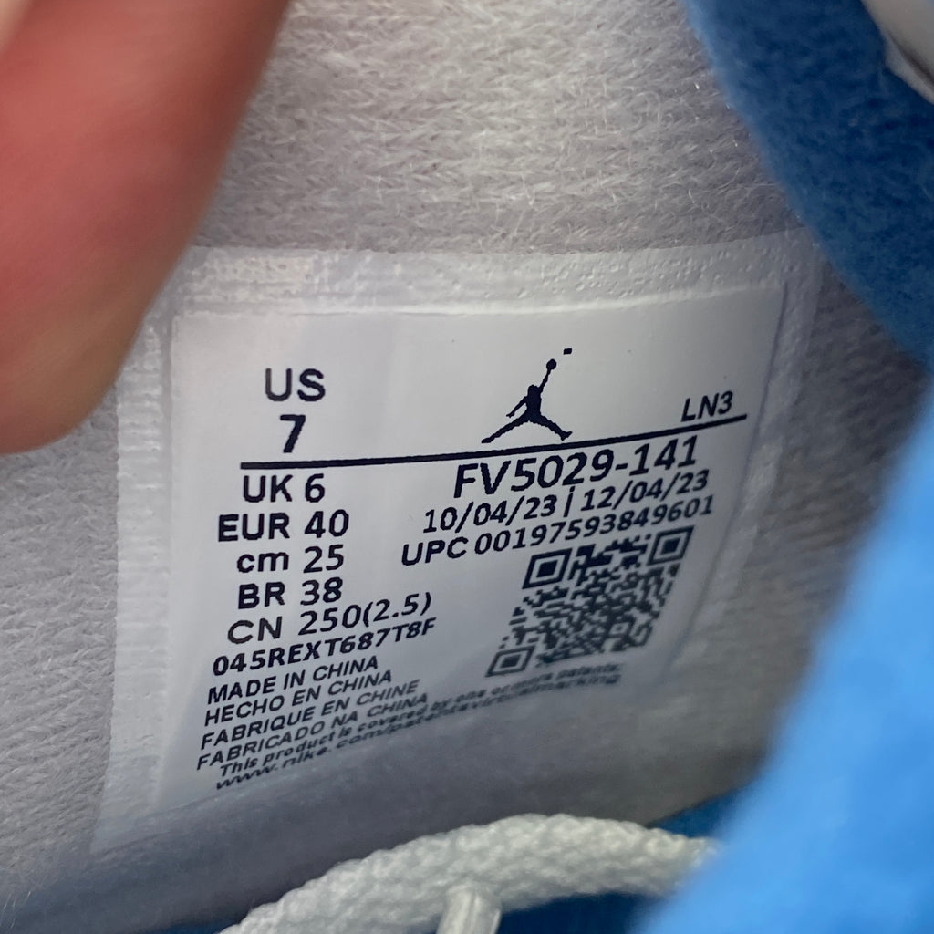 Air Jordan 4 Retro "Military Blue" 2024 New Size 7