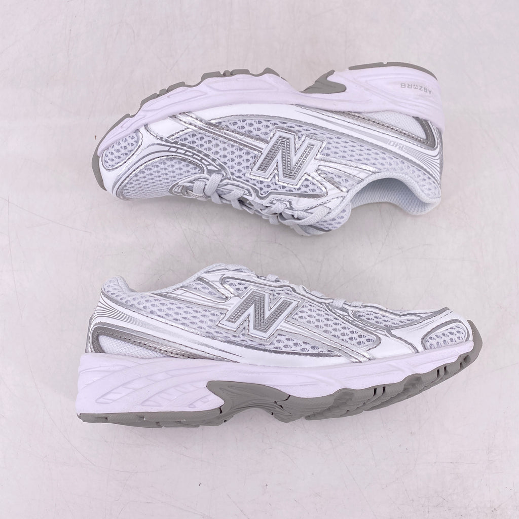 New Balance (PS) 740 "White Silver" 2024 New Size 1Y