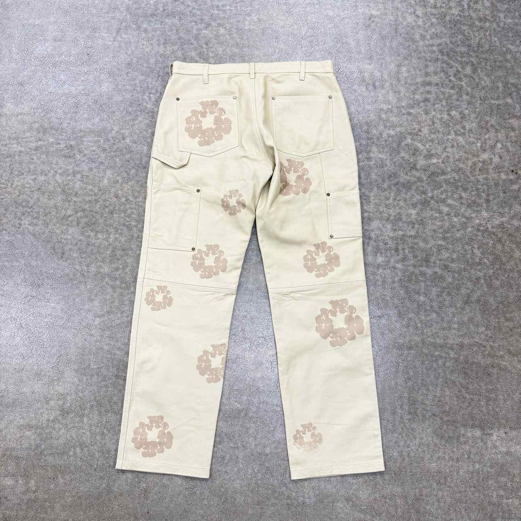 Denim Tears Pant "COTTON WREATH" Khaki Used Size 36