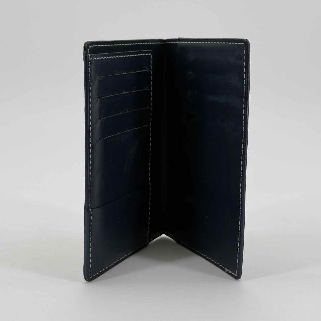 Goyard Passport Cover &quot;GRENELLE&quot; Used Navy Size OS