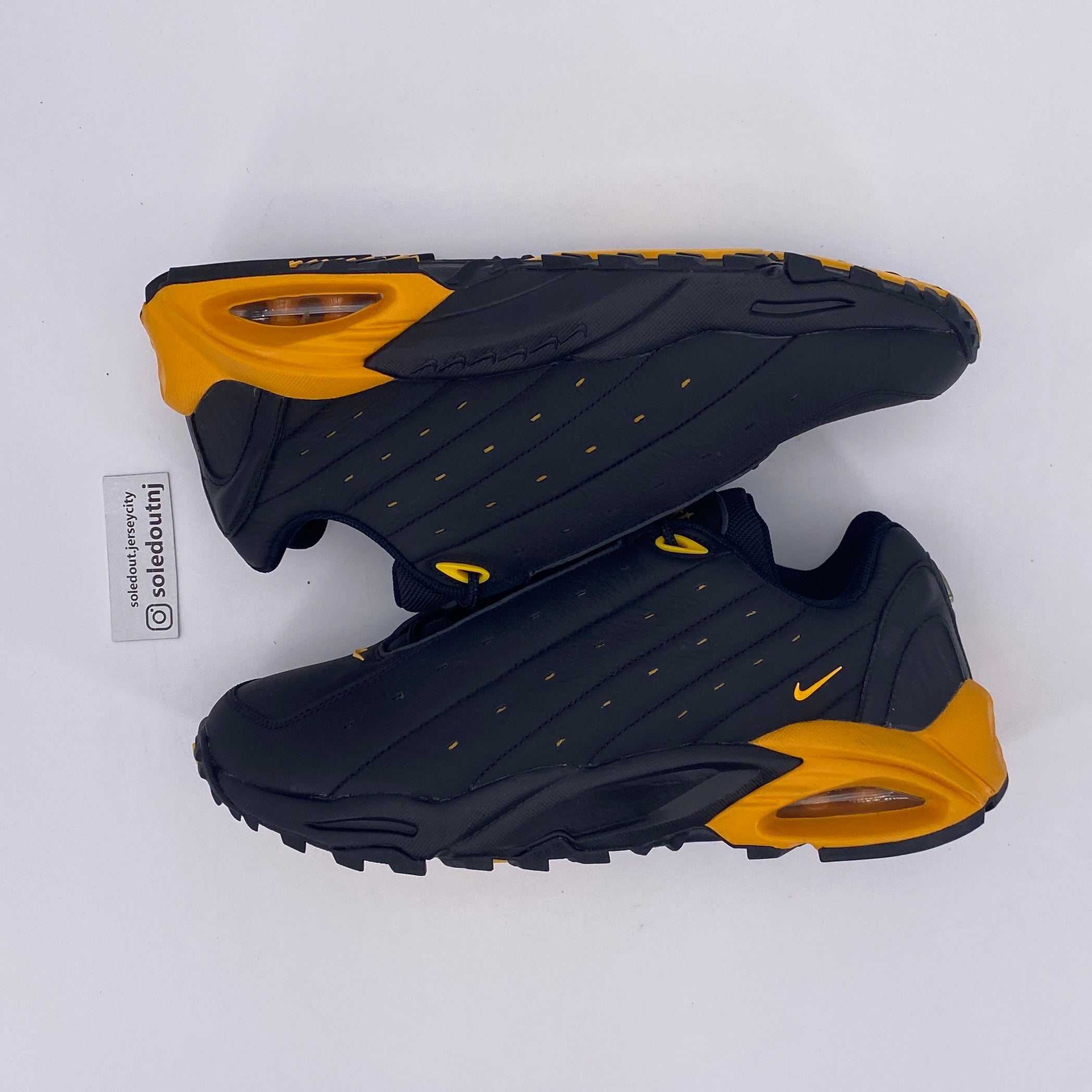 Nike Hot Step Air Terra &quot;Nocta Black Yellow&quot; 2022 New Size 11