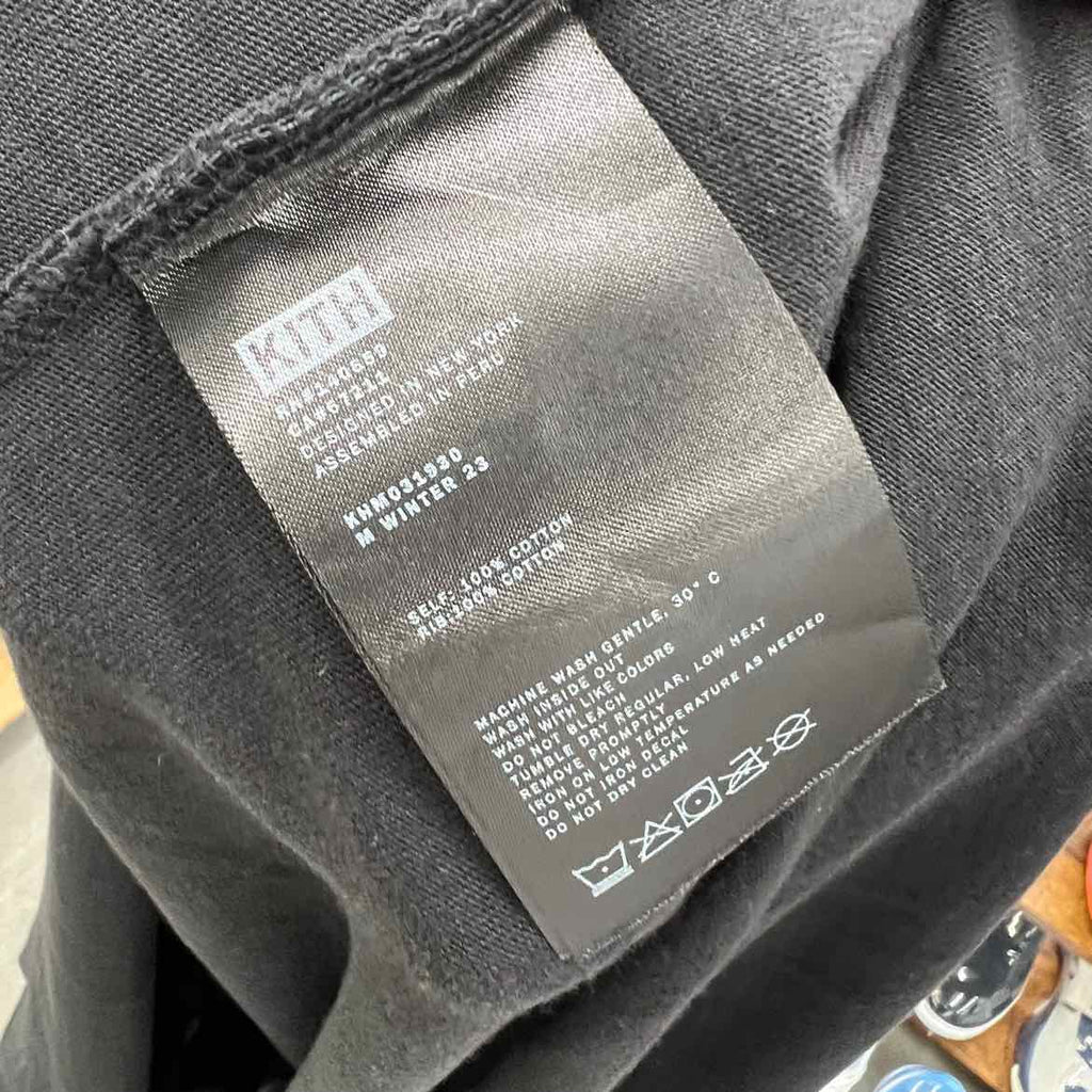 Kith T-Shirt "BOX LOGO" Black Used Size XXL