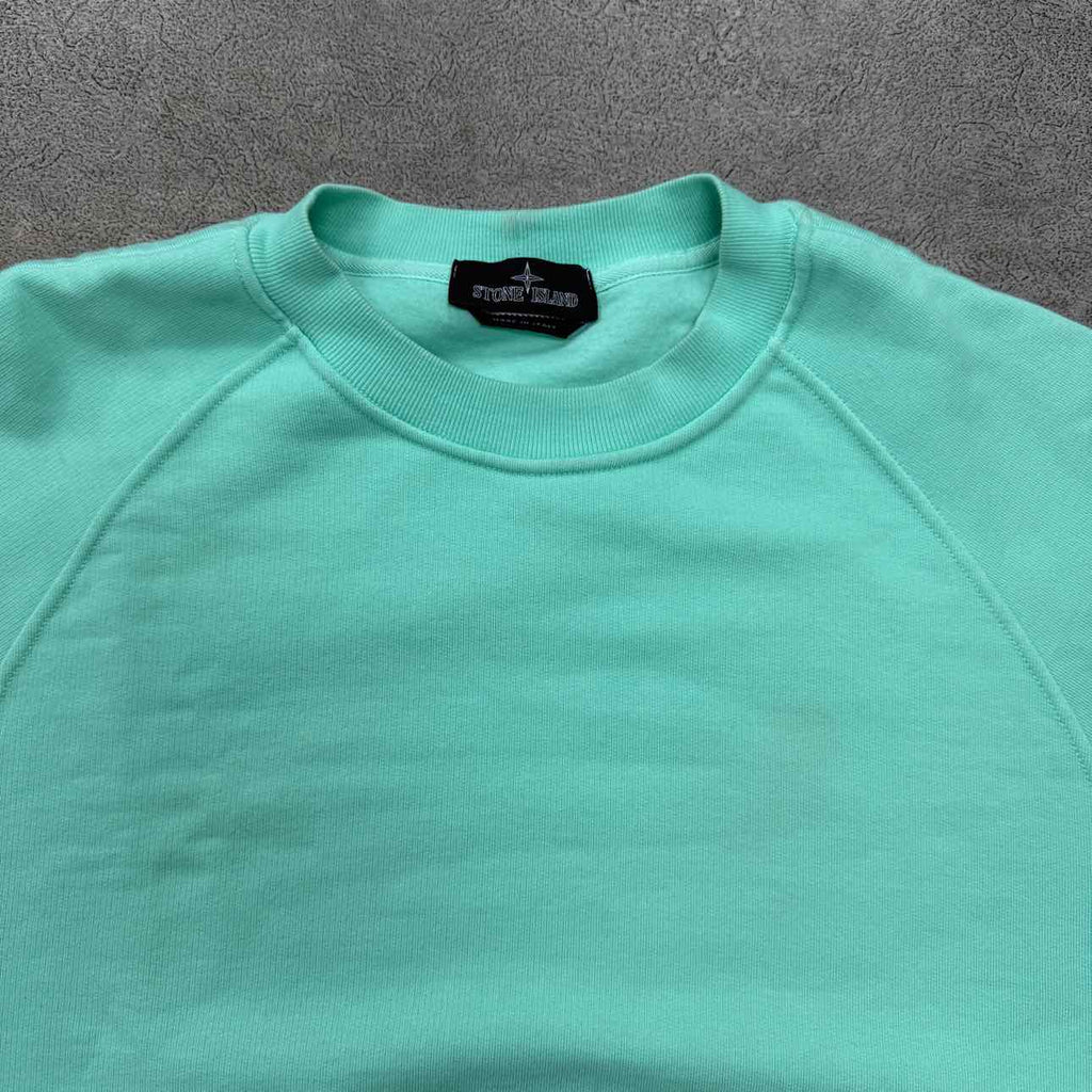 Stone Island Crewneck Sweater "SHADOW PROJECT" Aqua Used Size XL