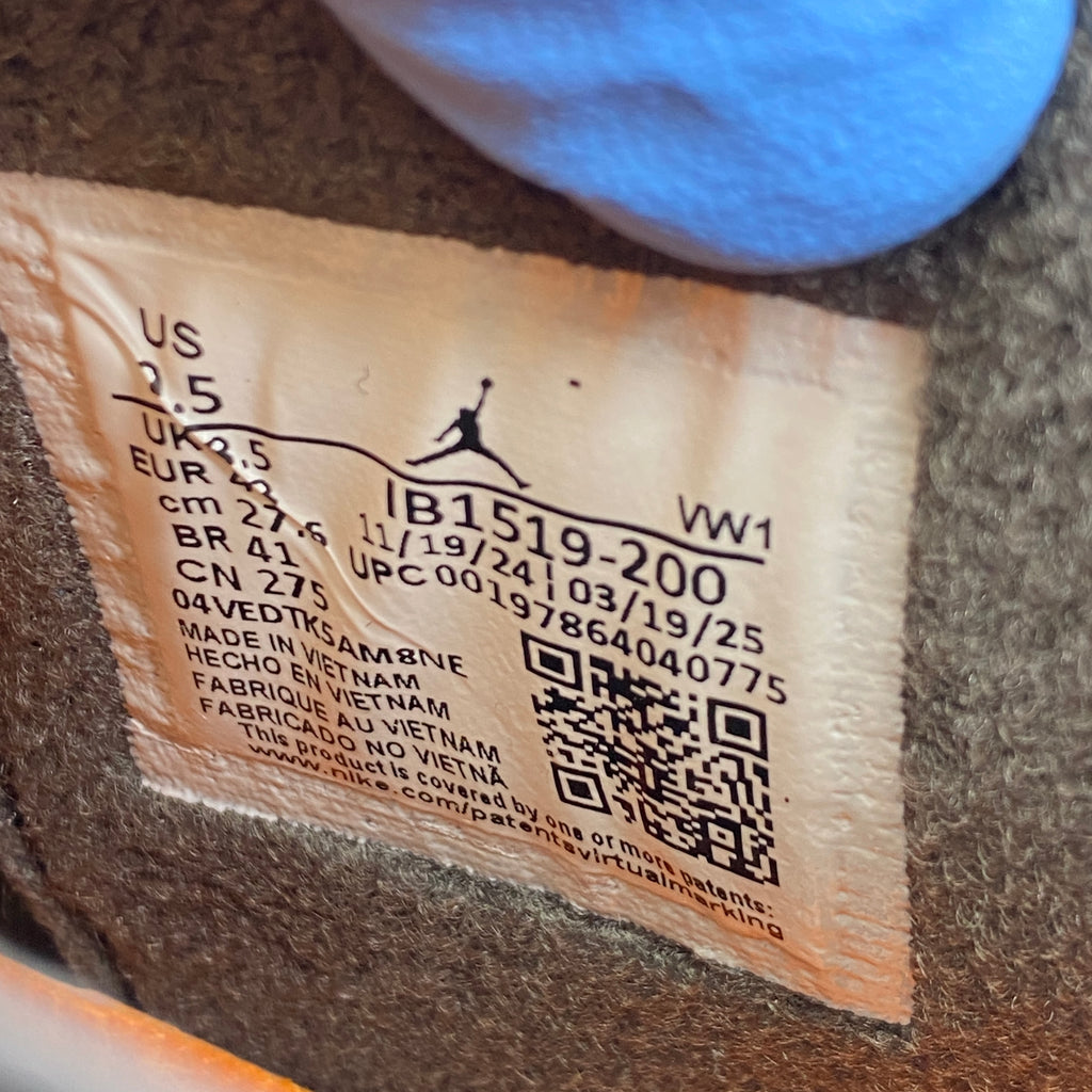 Air Jordan 4 Retro "Undefeated" 2025 New Size 9.5