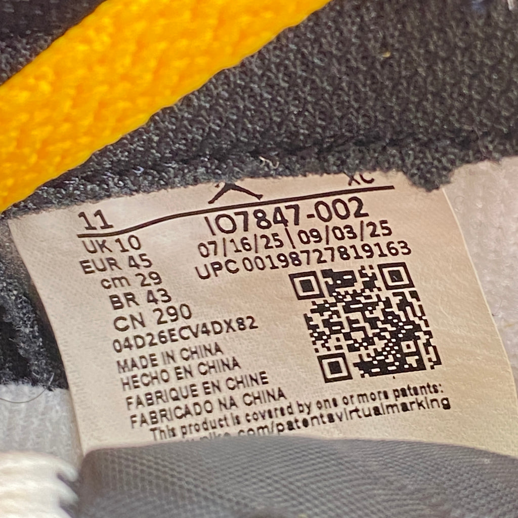 Air Jordan 1 Retro High OG "Union Fragment Varsity Red" 2026 Used Size 11