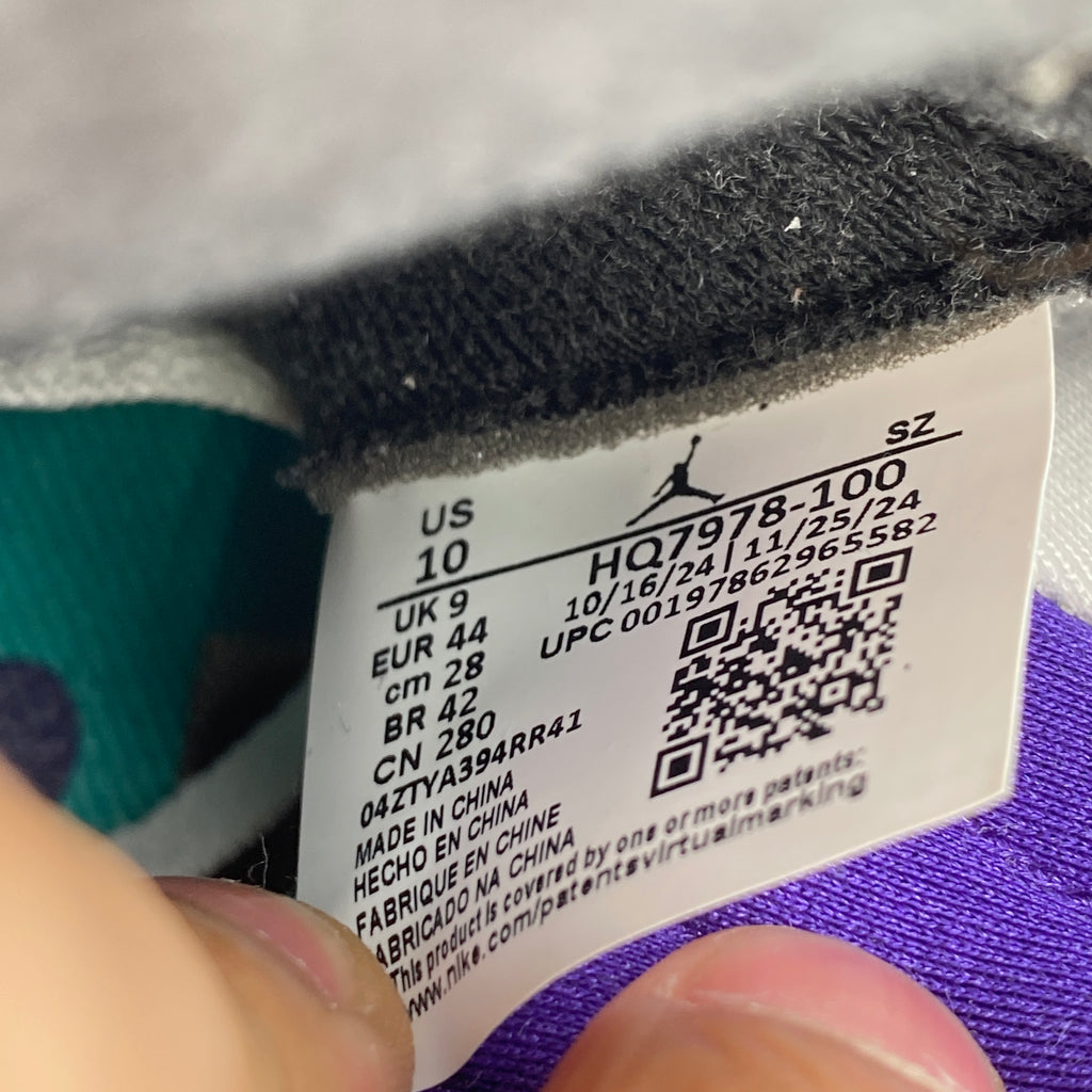 Air Jordan 5 Retro "Grape" 2025 Used Size 10