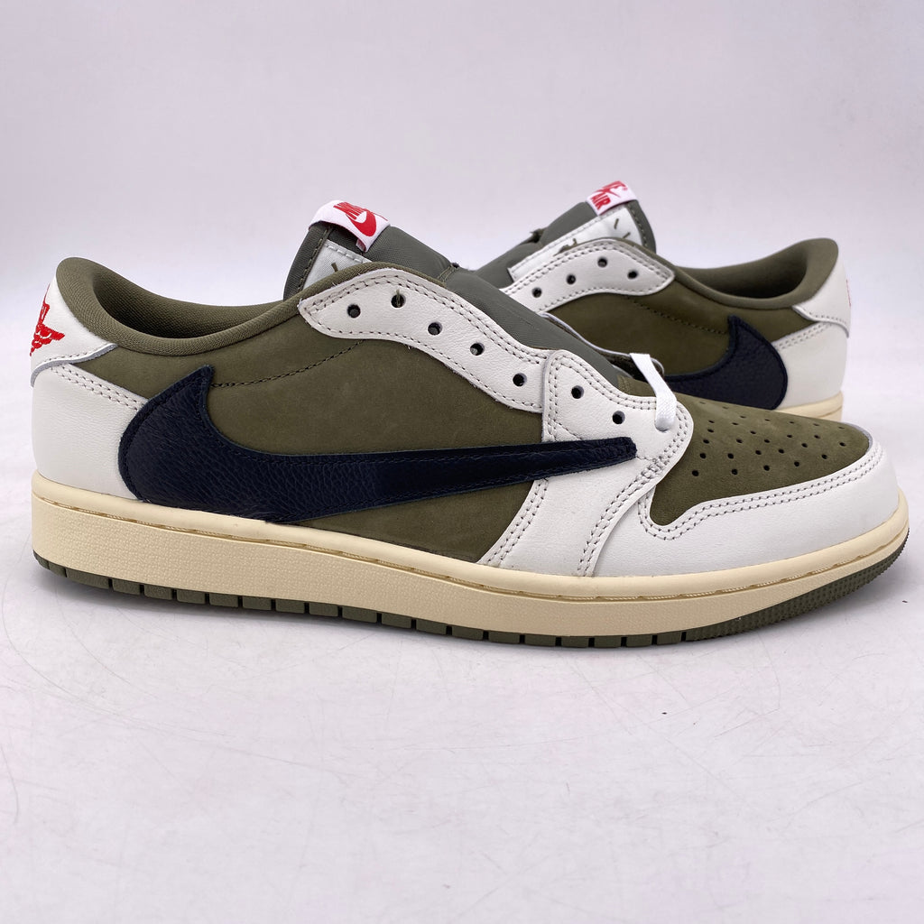 Air Jordan 1 Low OG SP "Travis Scott Medium Olive" 2024 New Size 9.5