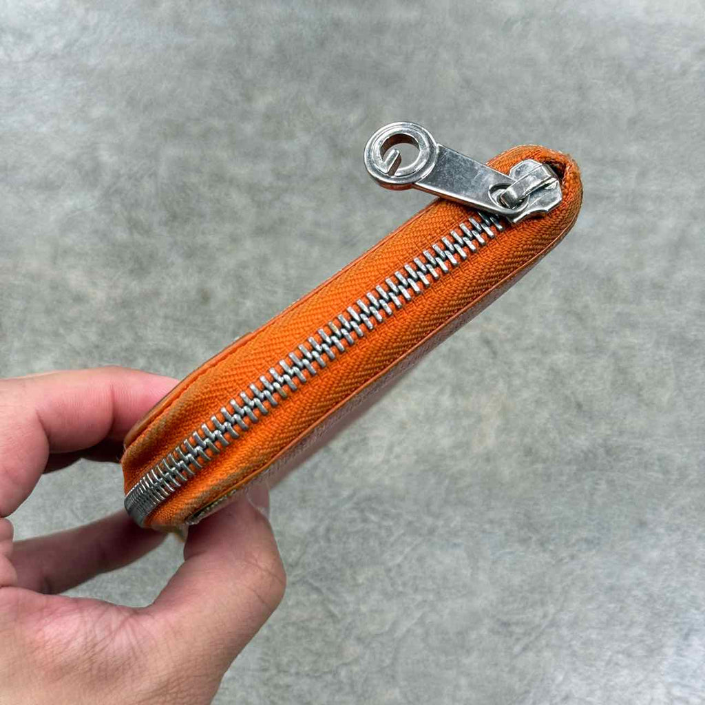 Goyard Wallet "MATIGNON" Used Orange Size OS