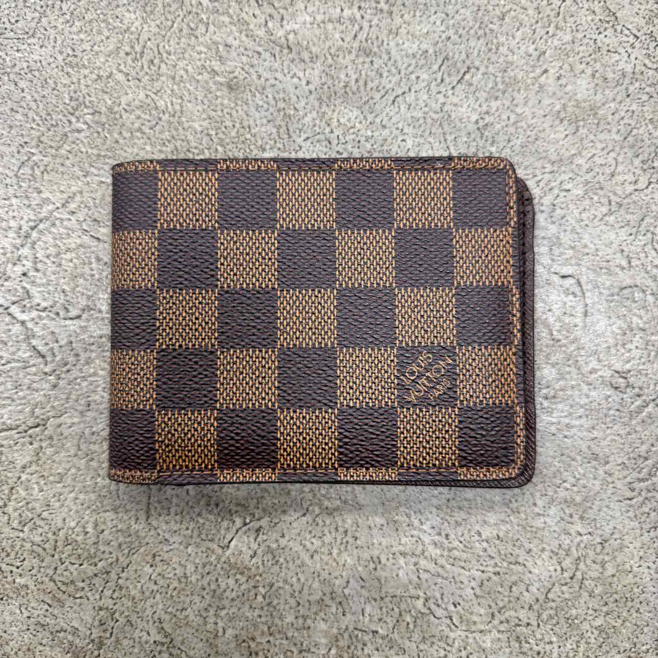 Louis Vuitton Wallet &quot;MONOGRAM&quot; Used Brown