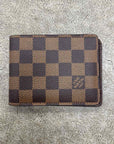 Louis Vuitton Wallet "MONOGRAM" Used Brown